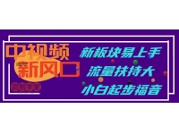 【7404期】中视频新风口，新板块易上手，流量扶持大，小白起