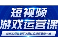 高有才短视频游戏训练营，0门槛新手也可以操作，日入过千