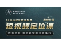 【定位课】找准定位，制定最快的创富路线，从视频创作定位到人生
