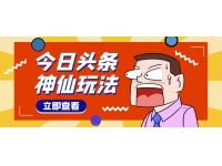 头条神仙玩法秒过原创，全程手机无脑操作，单号一天几十