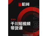 昭闻《短视频千川图文带货课》