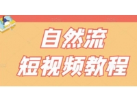 瑶瑶《自然流短视频教程》让你更快理解做自然流视频的精髓