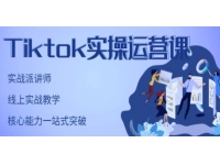 刘博《TIKTOK实操运营课》实战教学，适合零基础TIKTO