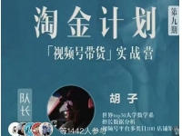 胡子《淘金计划之视频号带货实战营》带你玩转视频号