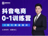 诸葛老王《抖音电商0-1训练营》