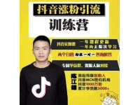 抖音涨粉引流训练营
