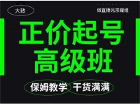 大致《保姆级正价起号详细教程》