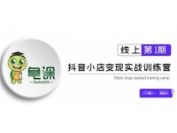龟课《抖音小店实战变现训练营第1期》
